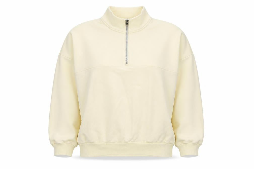 Womens UK Size L Marks and Spencer Beige Pullover Sweatshirt