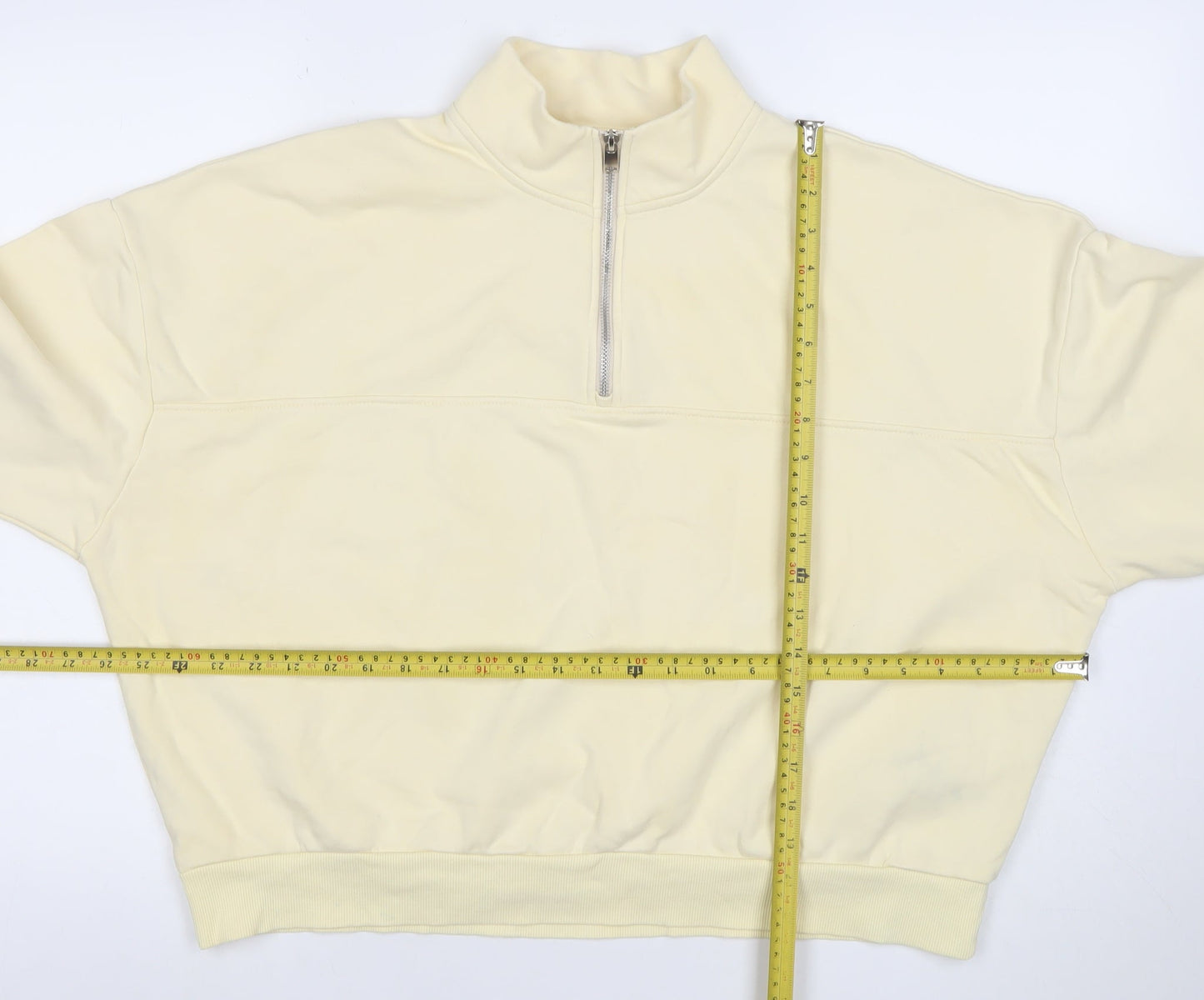 Womens UK Size L Marks and Spencer Beige Pullover Sweatshirt