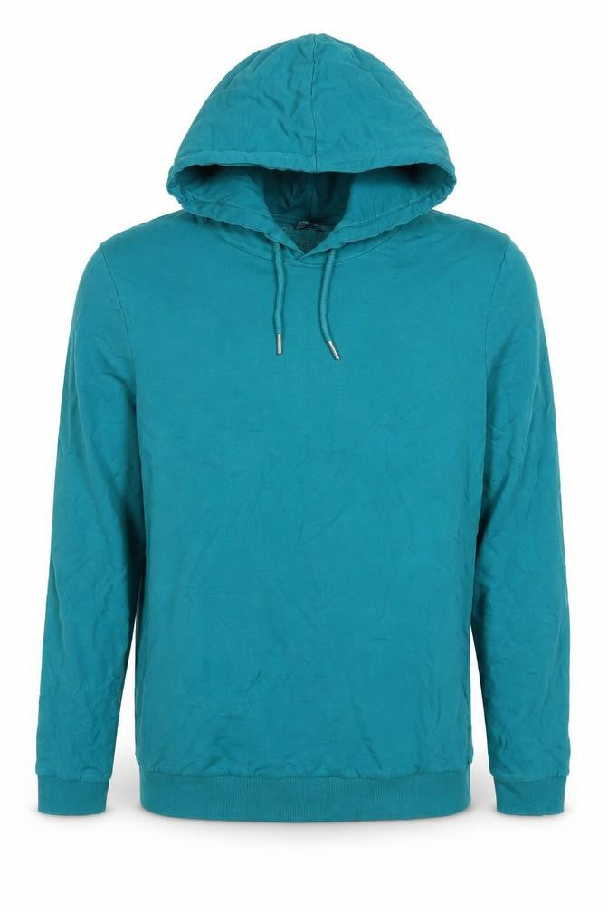 Mens UK Size M ASOS Green Pullover Hoodie