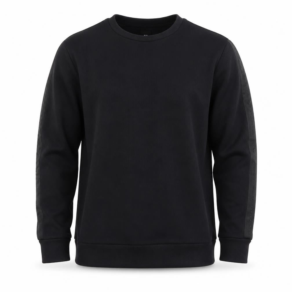 Mens UK Size M River Island Black Pullover Sweatshirt