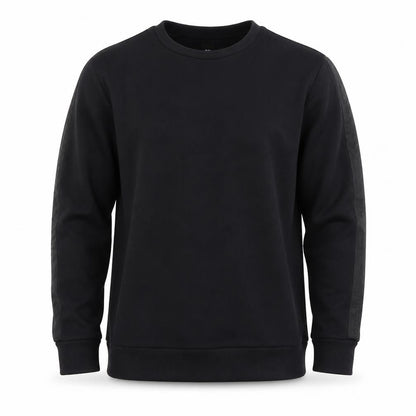 Mens UK Size M River Island Black Pullover Sweatshirt