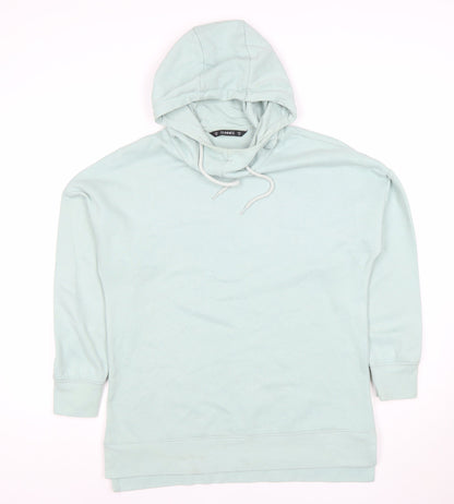 Womens UK Size XS Dunnes Blue Pullover Hoodie