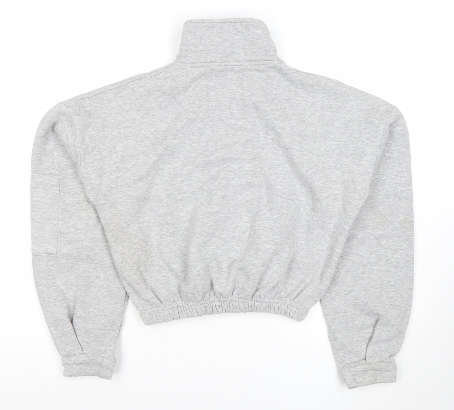 Womens UK Size S PRETTYLITTLETHING Grey Pullover Sweatshirt