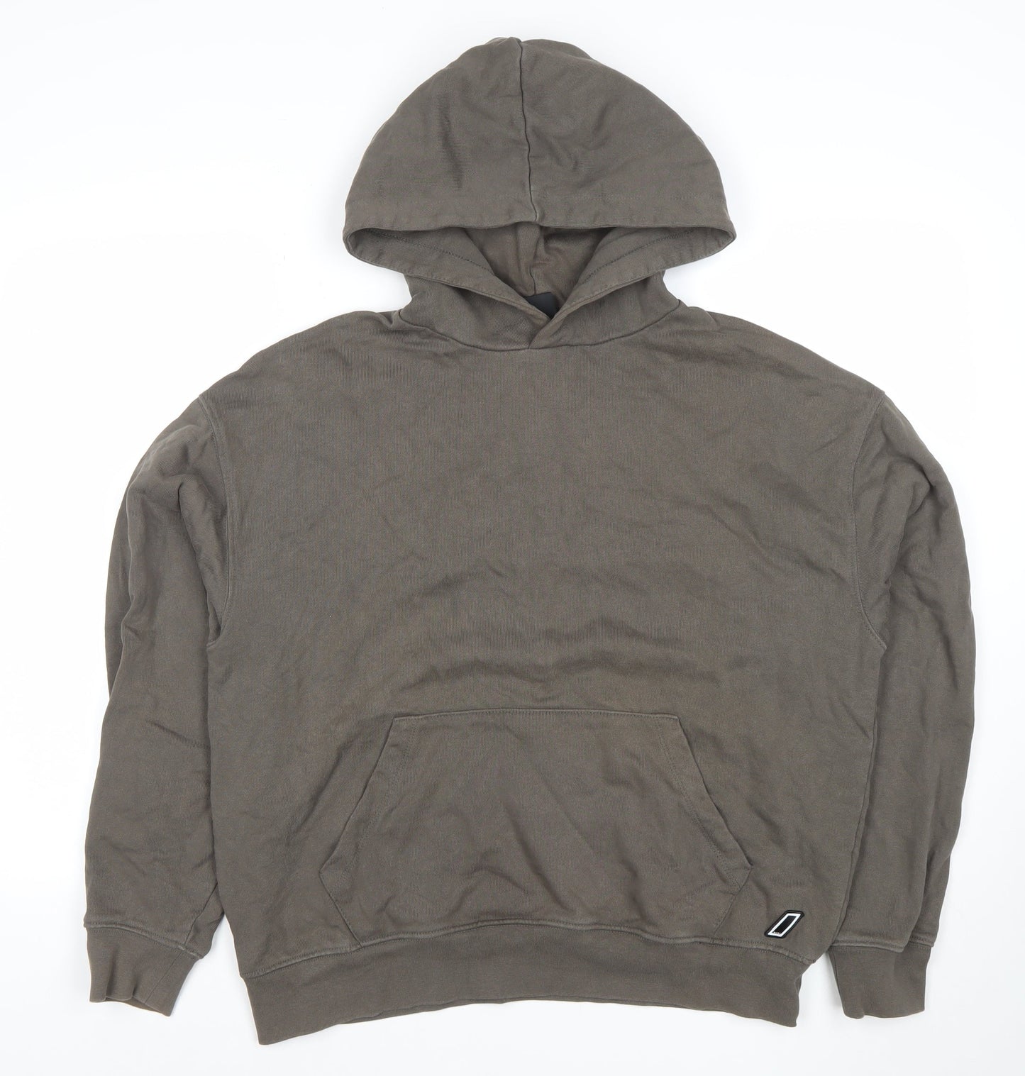 Mens UK Size L Zara Athleticz Brown Pullover Hoodie