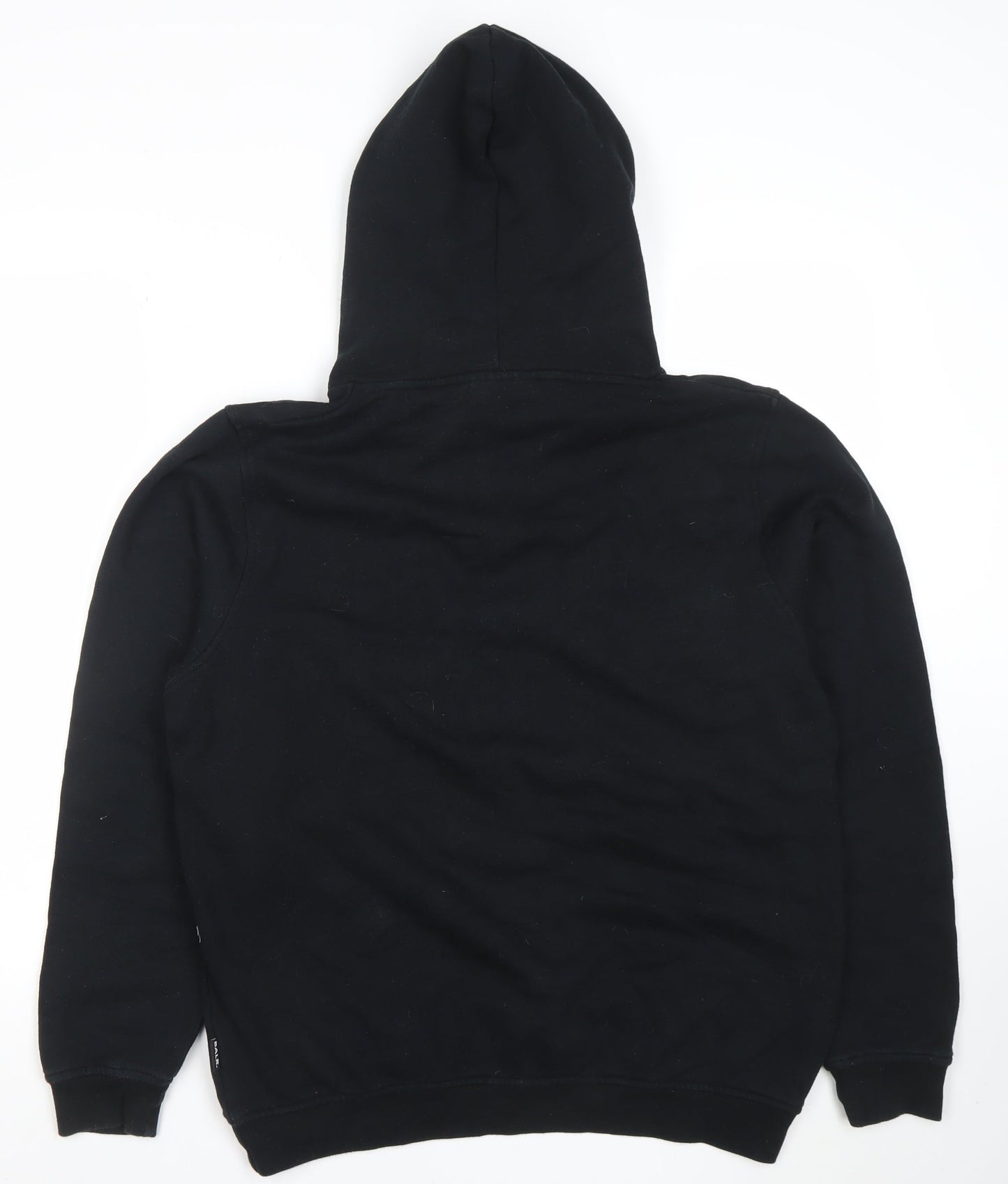 Womens UK Size M BALR Black Pullover Hoodie