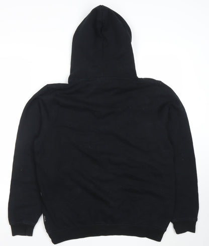 Womens UK Size M BALR Black Pullover Hoodie