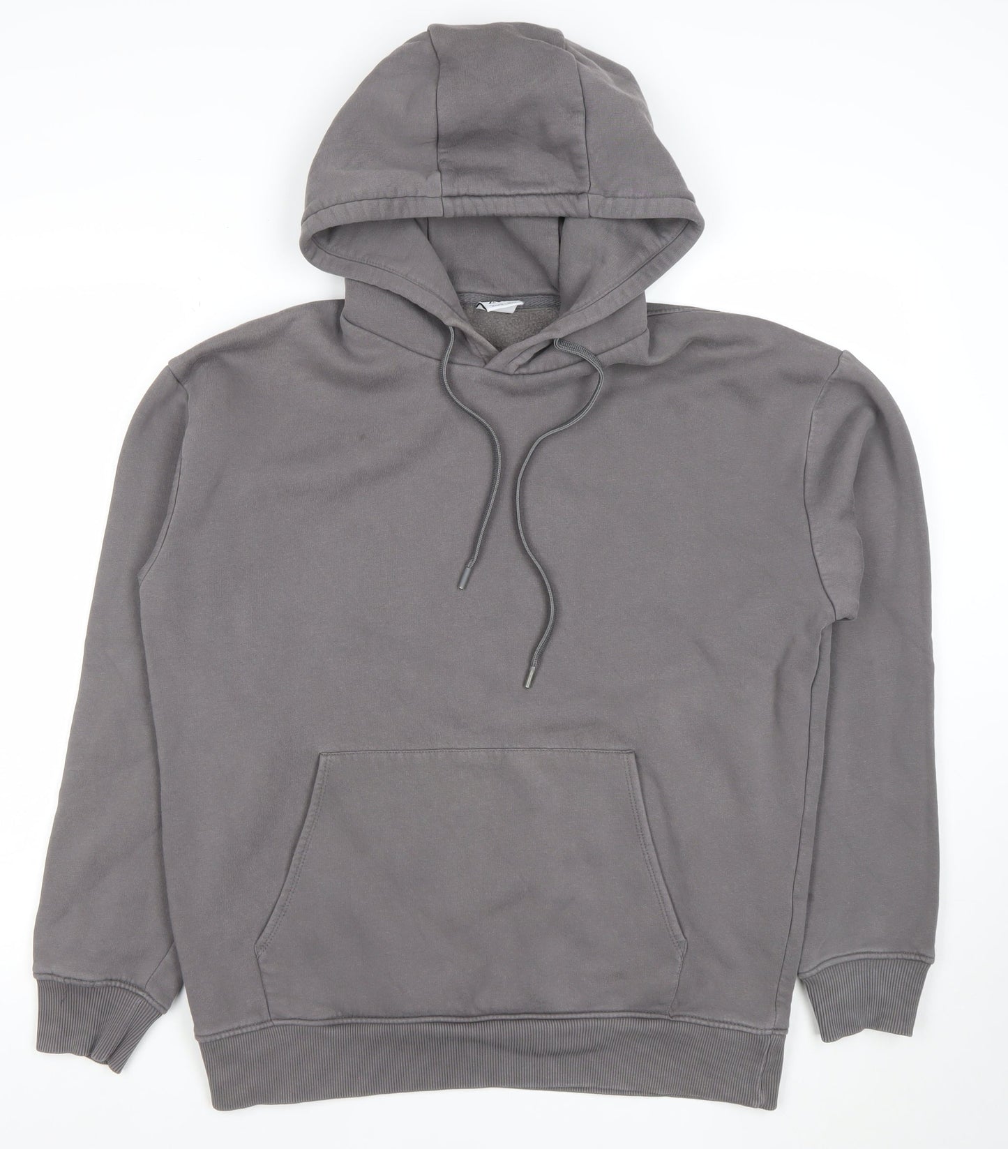 Womens UK Size L Zara Grey Pullover Hoodie