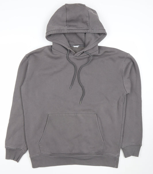 Womens UK Size L Zara Grey Pullover Hoodie
