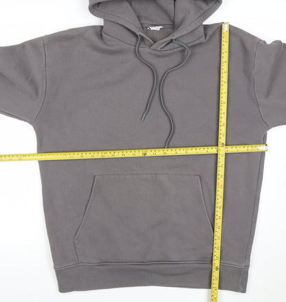 Womens UK Size L Zara Grey Pullover Hoodie