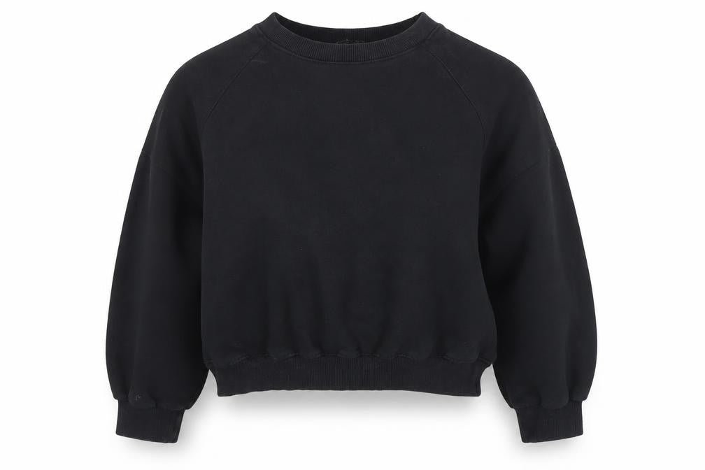 Womens UK Size 8 Zara Black Pullover Sweatshirt