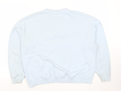 Womens UK Size 12 Monki Blue Pullover Sweatshirt