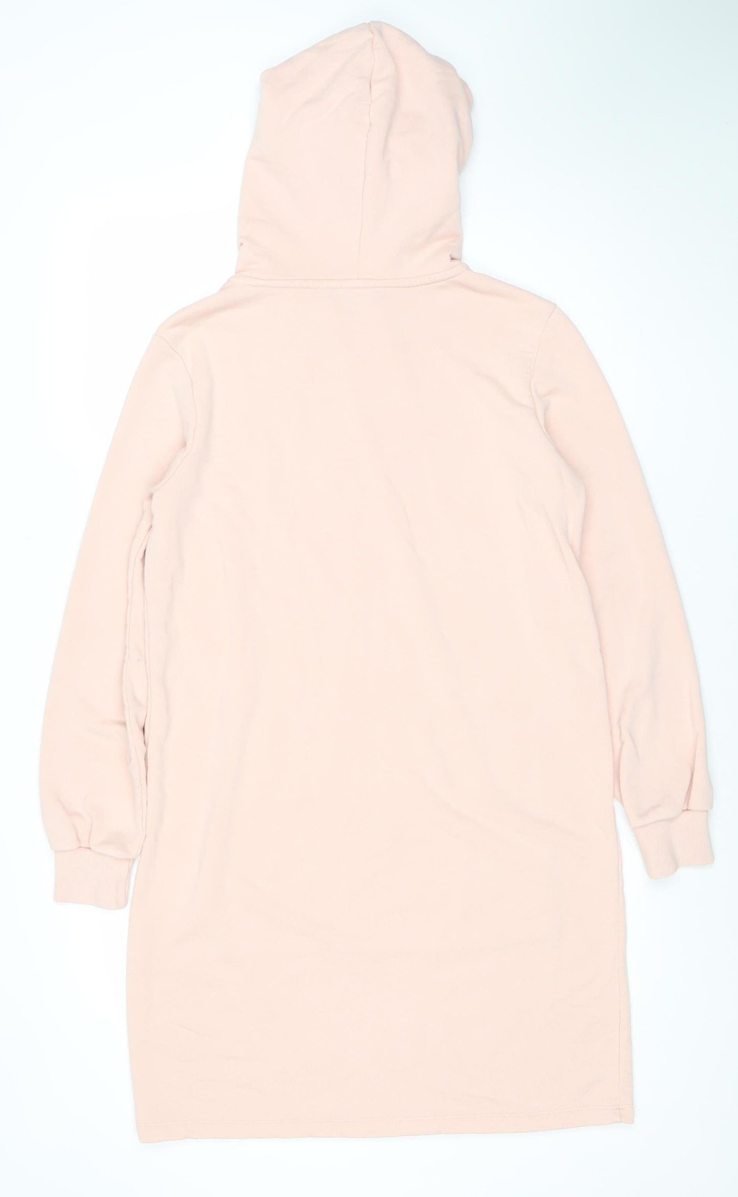 Womens UK Size 14 Dorothy Perkins Pink Tunic Hoodie