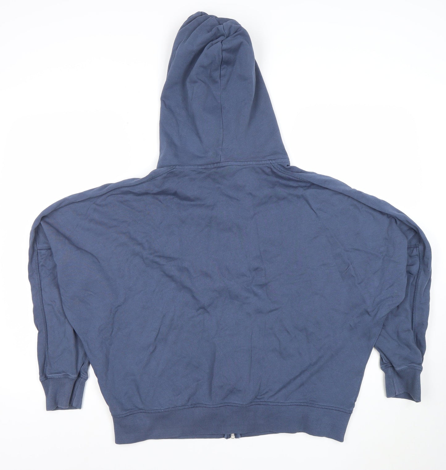Womens UK Size M NEXT Blue Full Zip Hoodie