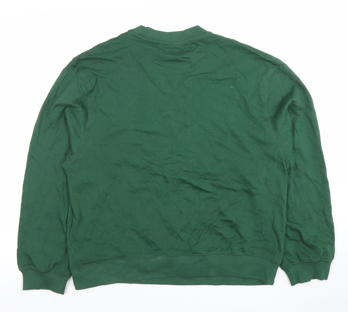 Mens UK Size M ASOS DESIGN Green Pullover Sweatshirt