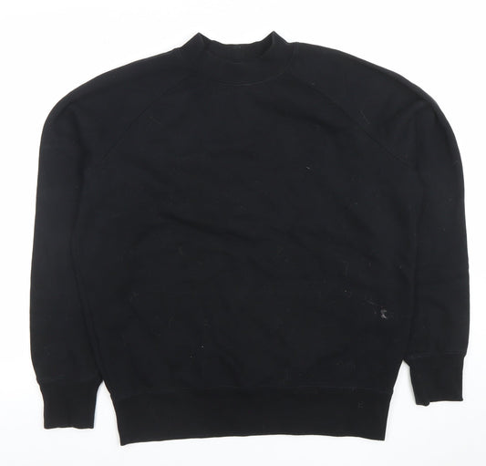 Mens UK Size XS Topman Black Pullover Sweatshirt