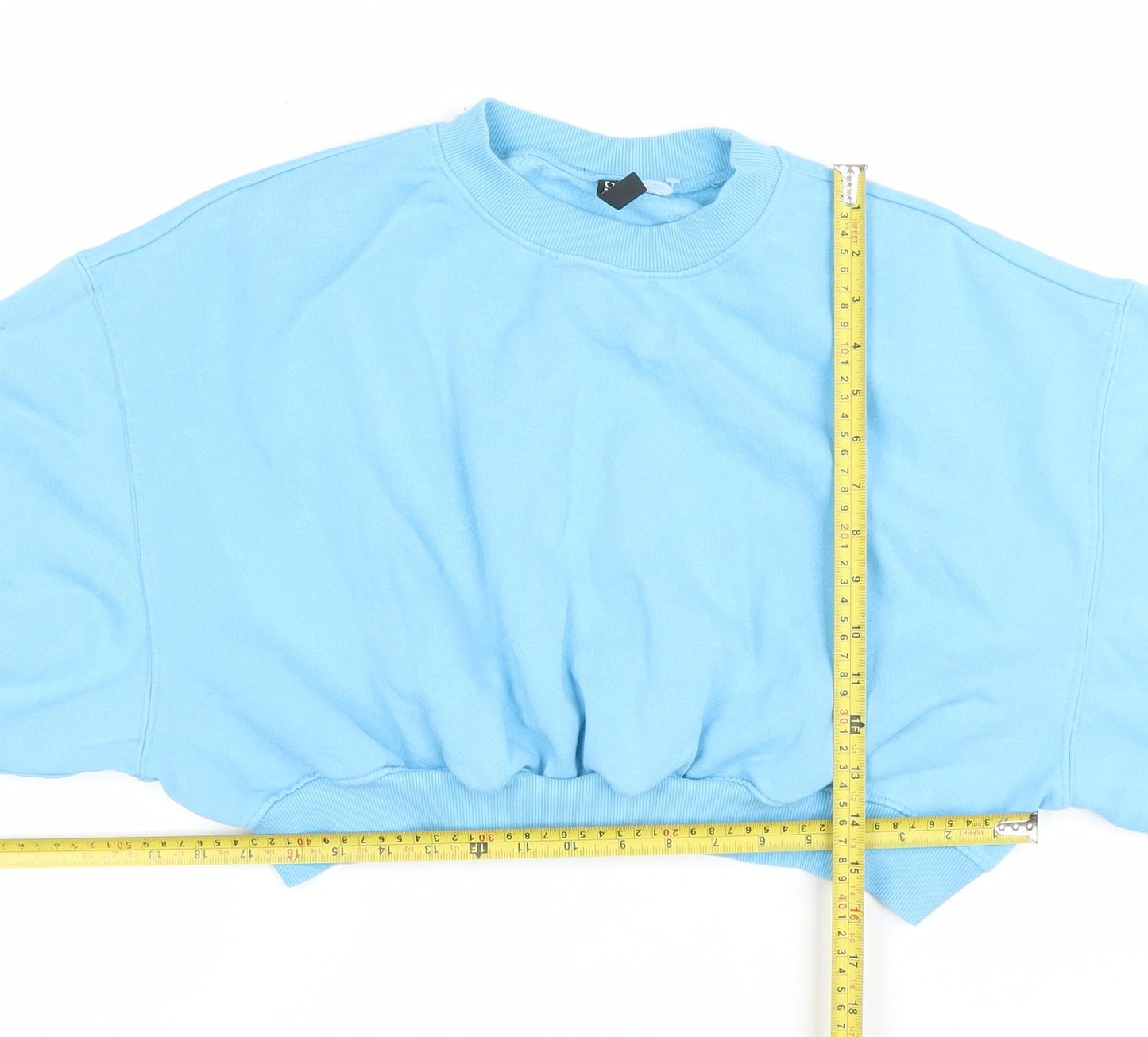 Womens UK Size L H&M Blue Pullover Sweatshirt