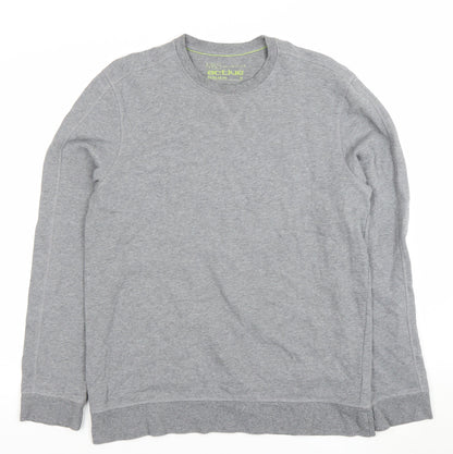 Mens UK Size M Marks and Spencer Grey Pullover Sweatshirt