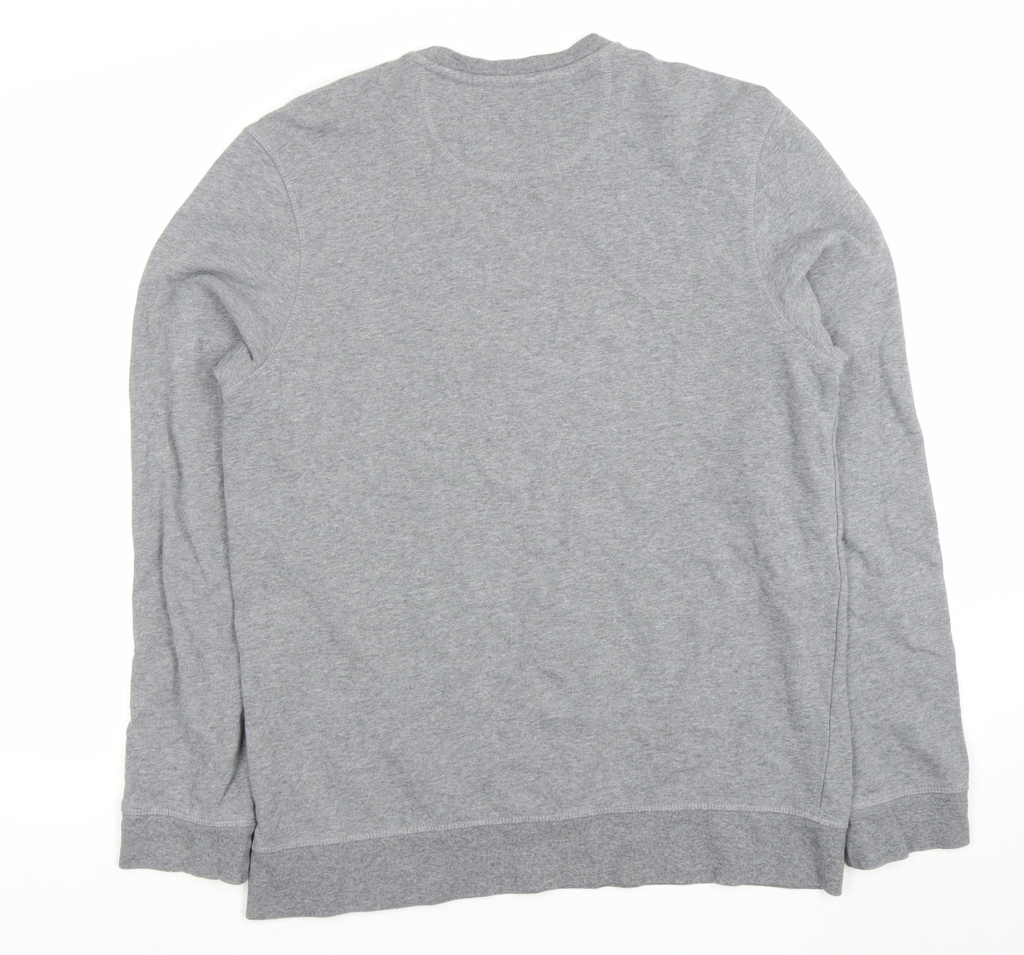 Mens UK Size M Marks and Spencer Grey Pullover Sweatshirt