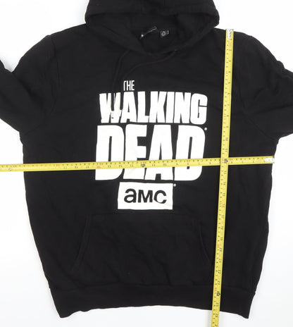 Mens UK Size 2XL The Walking Dead AMC Black Pullover Hoodie