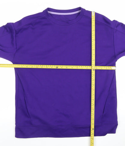 Womens UK Size M Dunnes Stores Purple Pullover Sweatshirt