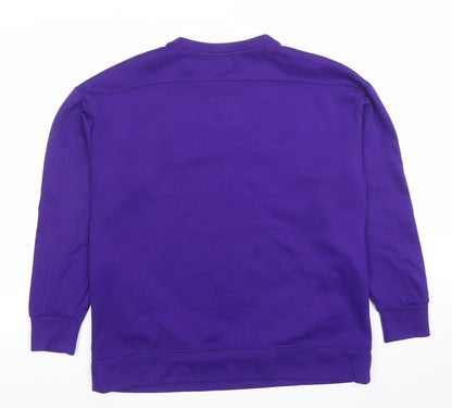 Womens UK Size M Dunnes Stores Purple Pullover Sweatshirt