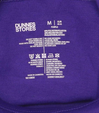 Womens UK Size M Dunnes Stores Purple Pullover Sweatshirt