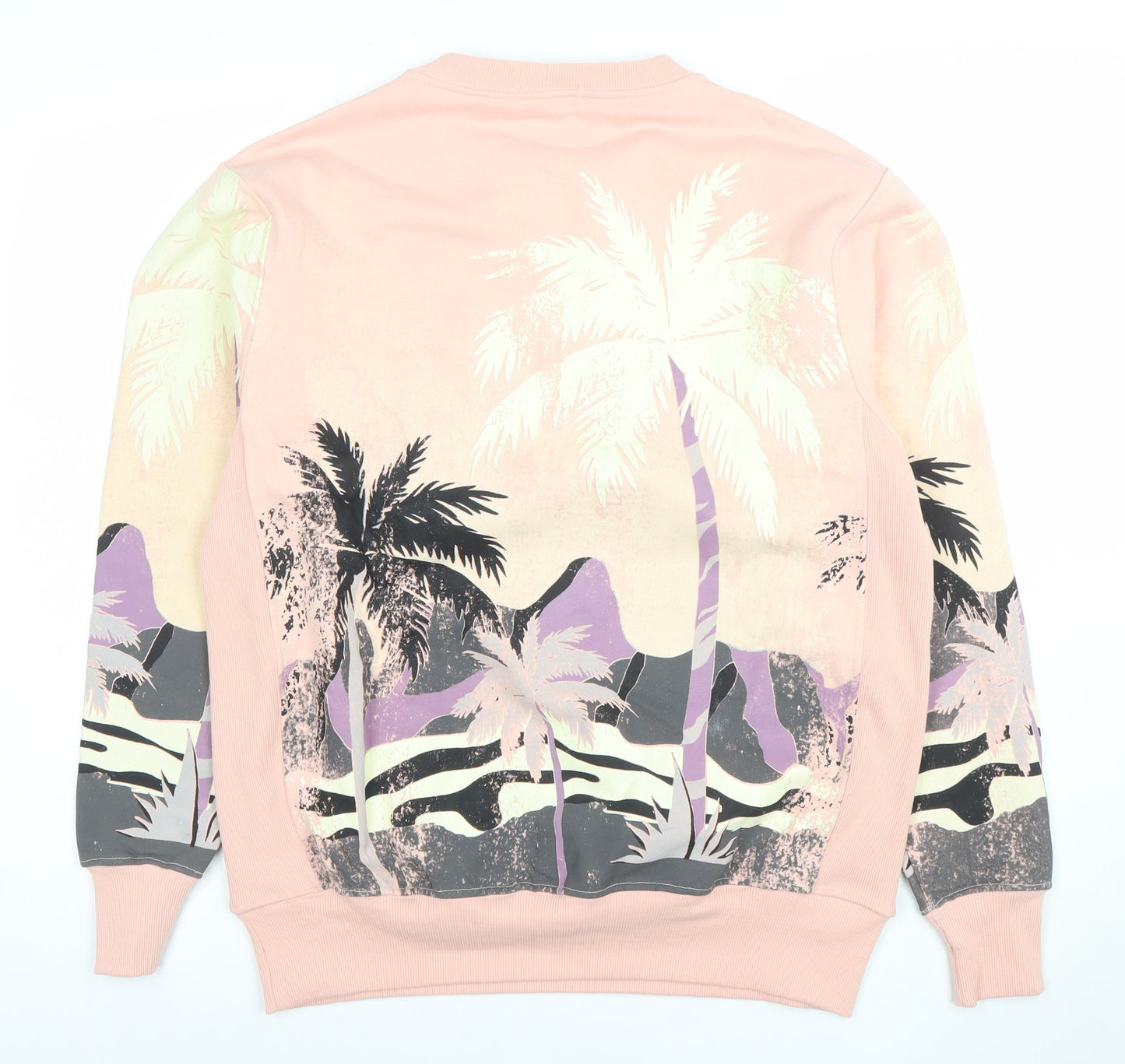 Mens UK Size M BAW Clothing Pink Pullover Sweatshirt