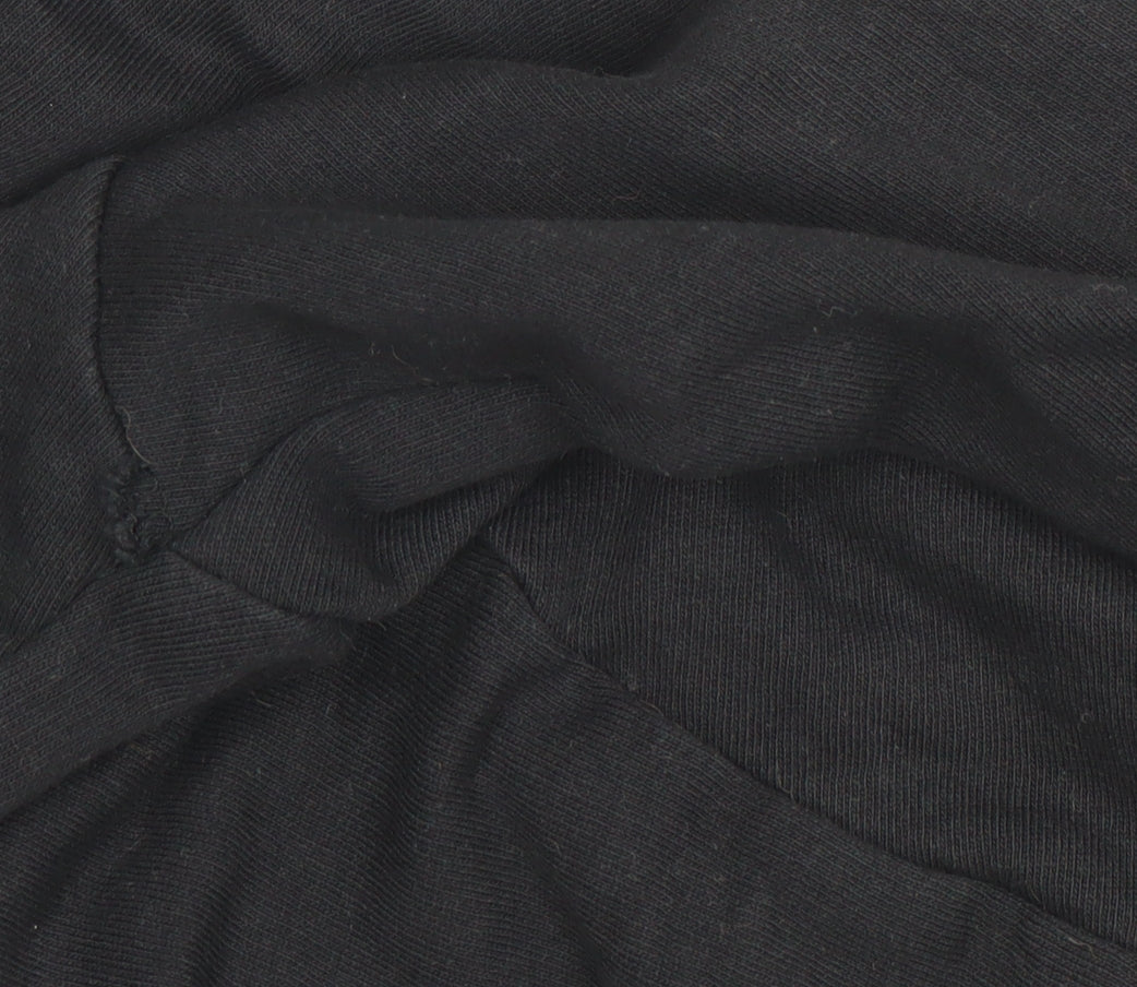Mens UK Size L ASOS DESIGN Black Pullover Sweatshirt