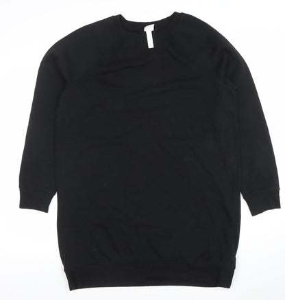 Womens UK Size S H&M Black Pullover Sweatshirt