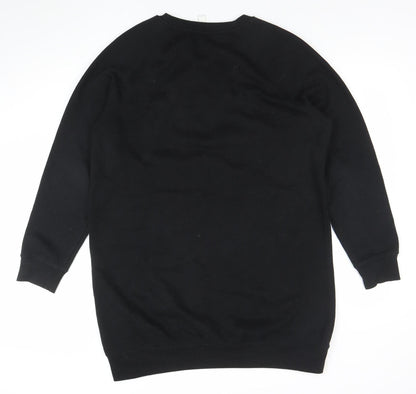Womens UK Size S H&M Black Pullover Sweatshirt