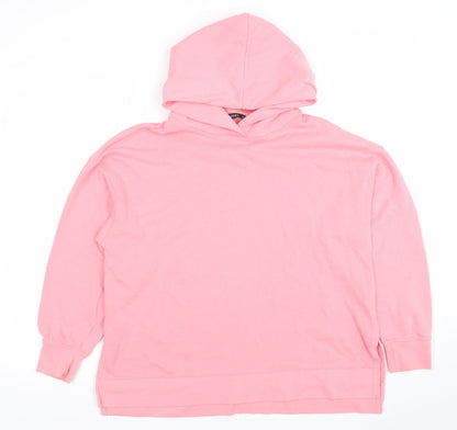 Womens UK Size M Dunnes Pink Pullover Hoodie