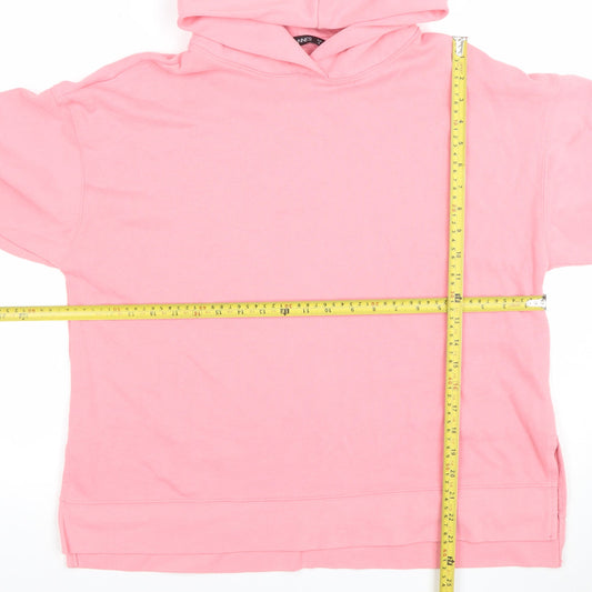 Womens UK Size M Dunnes Pink Pullover Hoodie