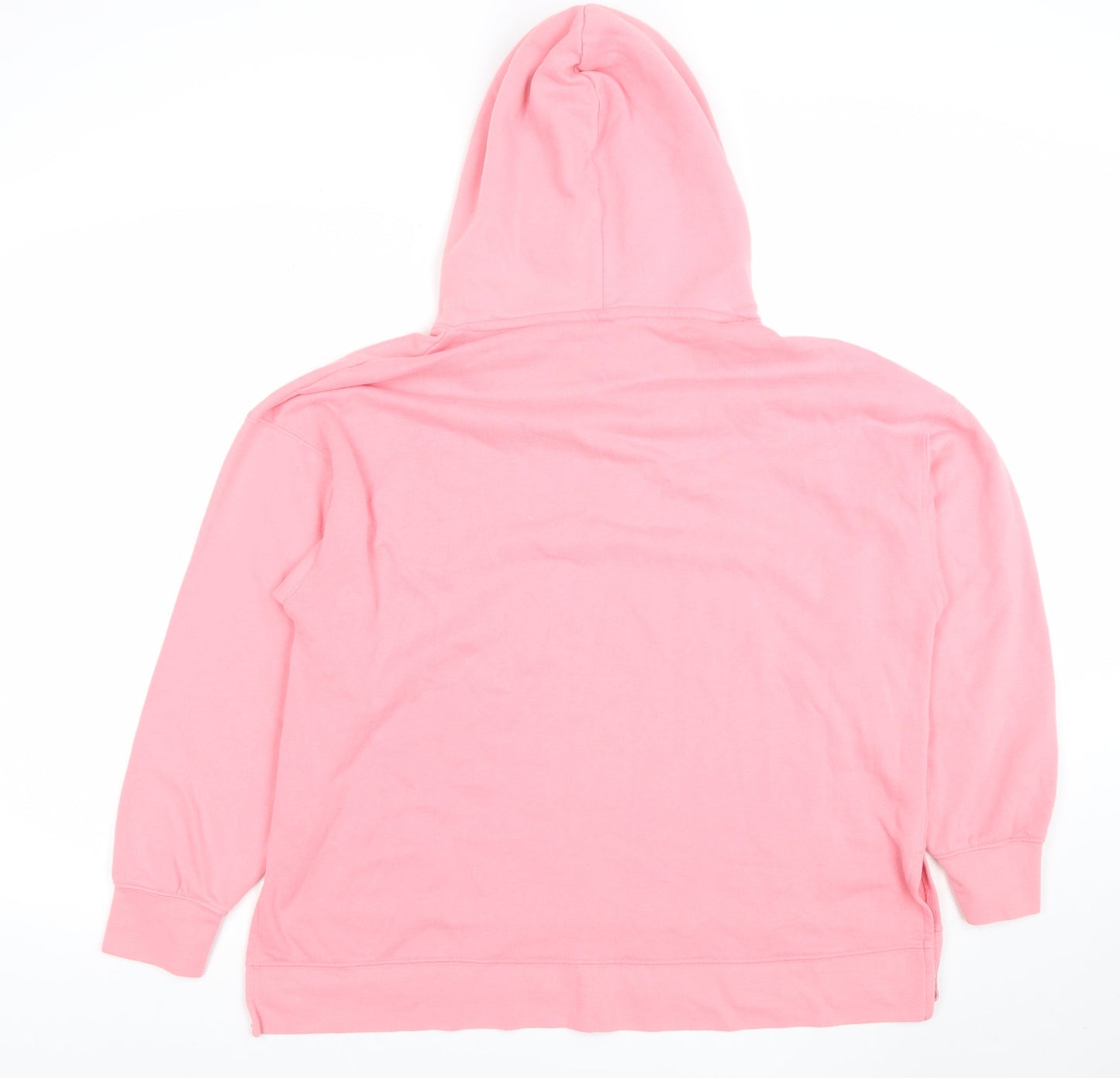 Womens UK Size M Dunnes Pink Pullover Hoodie