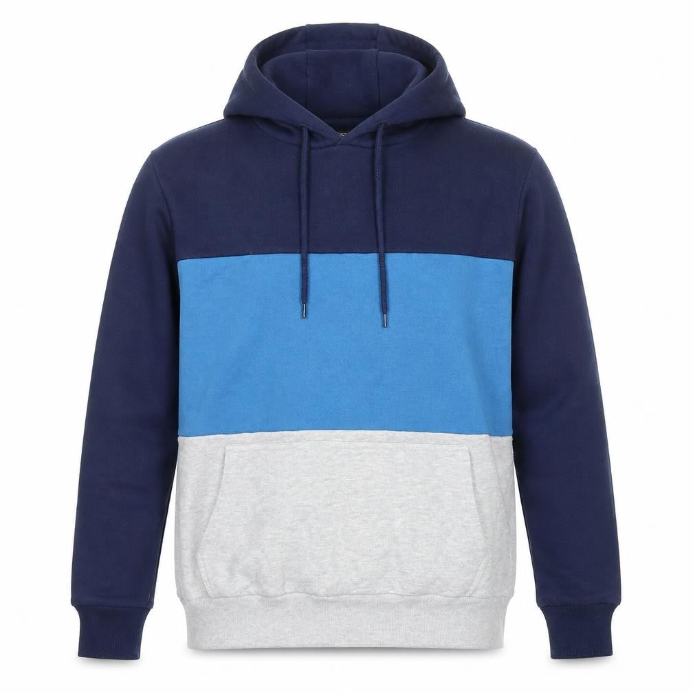 Mens UK Size M Dunnes Blue Pullover Hoodie