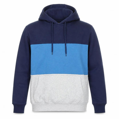 Mens UK Size M Dunnes Blue Pullover Hoodie