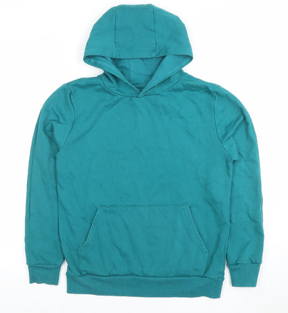 Boys UK Size 3-4 Years Dunnes Stores Blue Pullover Hoodie