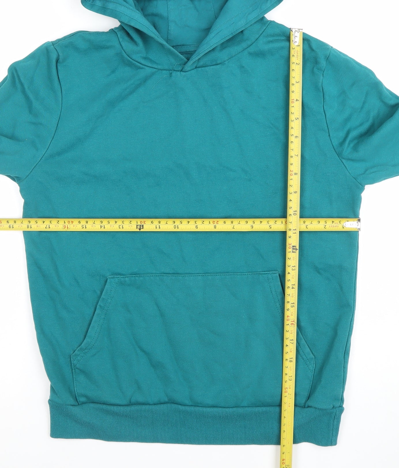 Boys UK Size 3-4 Years Dunnes Stores Blue Pullover Hoodie