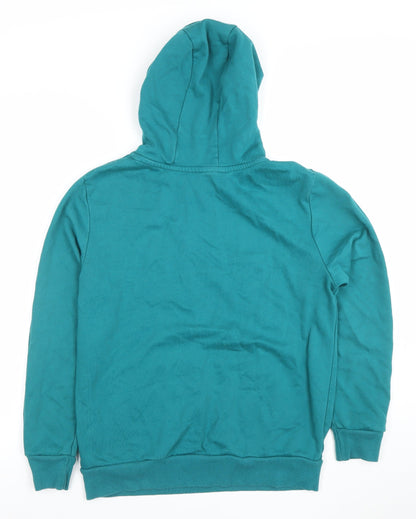 Boys UK Size 3-4 Years Dunnes Stores Blue Pullover Hoodie