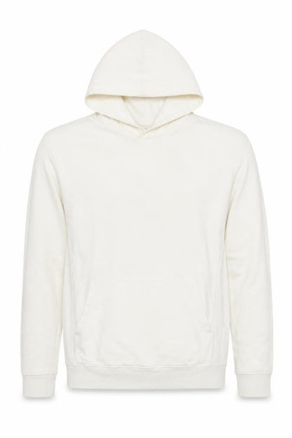 Mens UK Size XS Topman White Pullover Hoodie