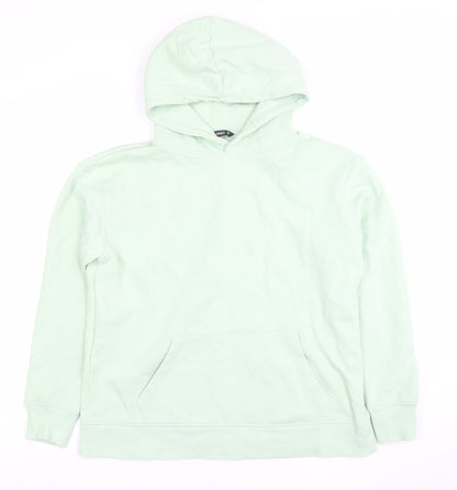 Womens UK Size M Dunnes Stores Green Pullover Hoodie