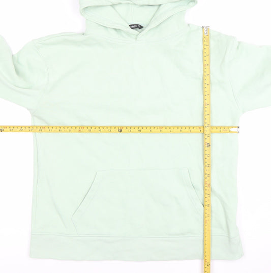 Womens UK Size M Dunnes Stores Green Pullover Hoodie