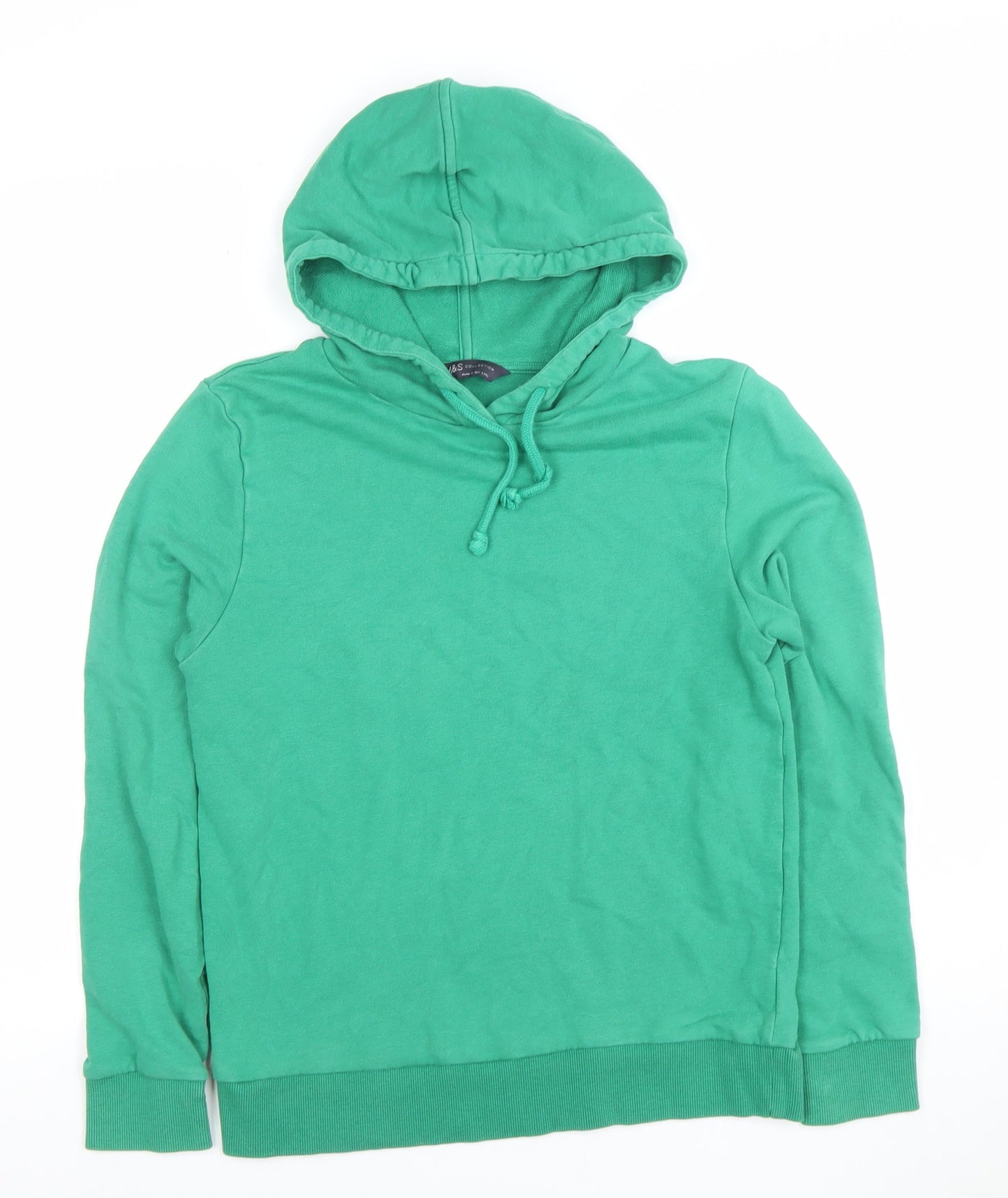 Womens UK Size 8 Marks and Spencer Green Pullover Hoodie