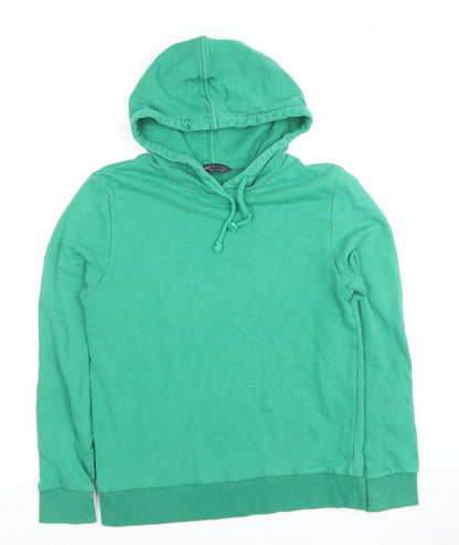 Womens UK Size 8 Marks and Spencer Green Pullover Hoodie