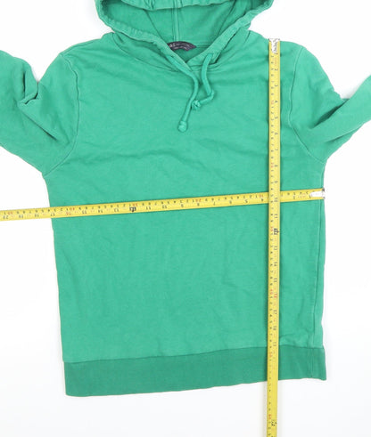 Womens UK Size 8 Marks and Spencer Green Pullover Hoodie