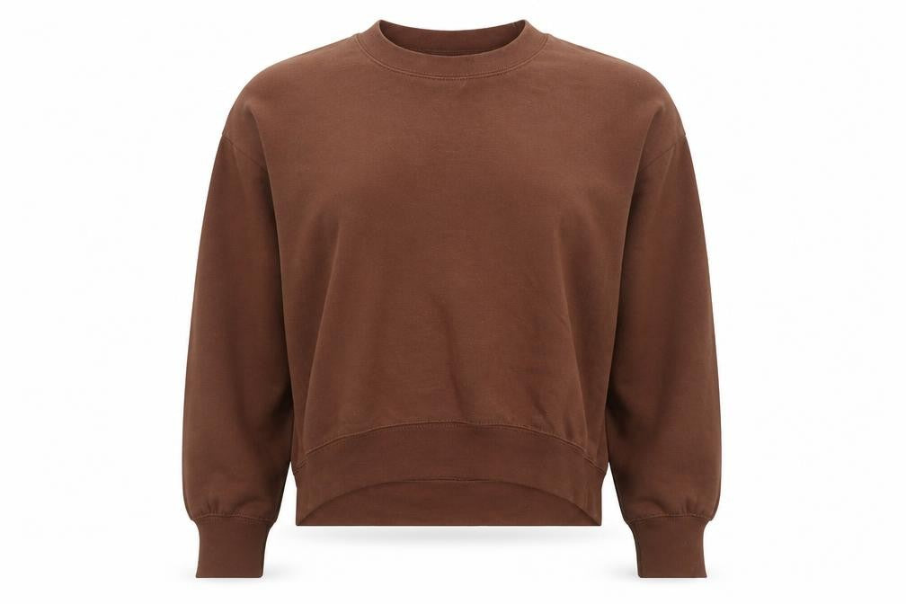 Womens UK Size S Zara Brown Pullover Sweatshirt