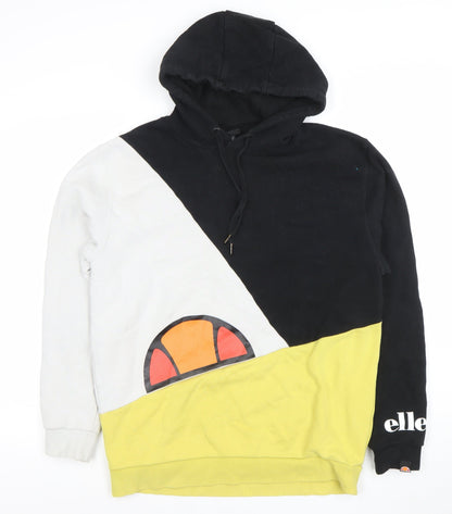 Mens UK Size M ellesse Multicoloured Pullover Hoodie