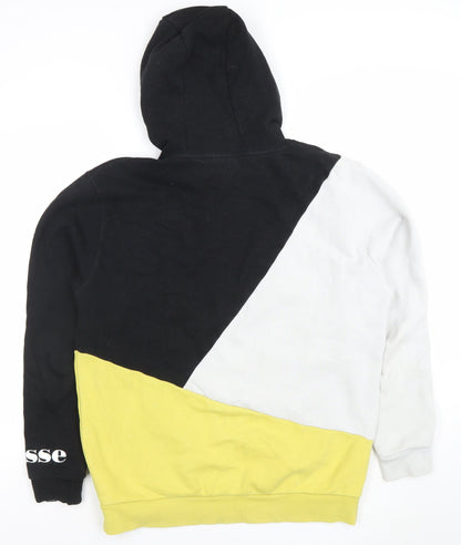 Mens UK Size M ellesse Multicoloured Pullover Hoodie