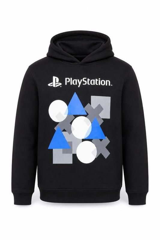 Boys UK Size 12-13 Years PlayStation Black Pullover Hoodie