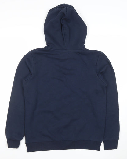 Boys UK Size 164 JACK & JONES Blue Pullover Hoodie