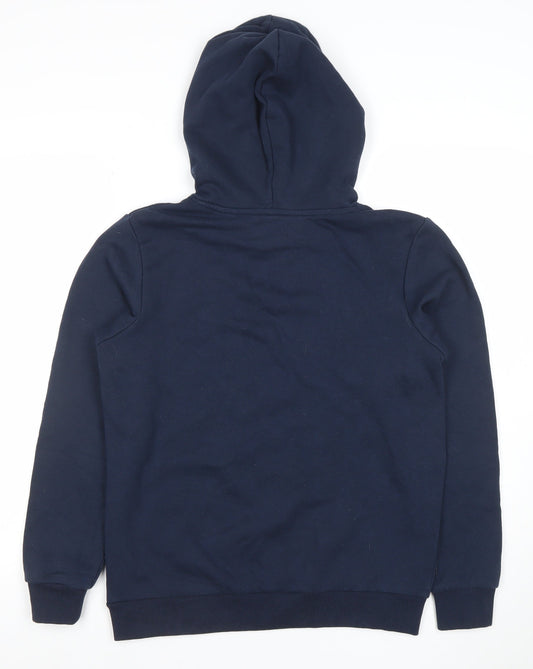 Boys UK Size 164 JACK & JONES Blue Pullover Hoodie